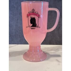 Wicked Movie 2024 Glinda  Glass Pedestal Mug No Box glass only